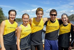 Cheema Launches New War Canoe - © Doris Corbin